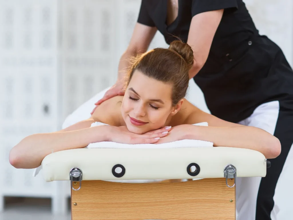 deep tissue back massage at home in london
