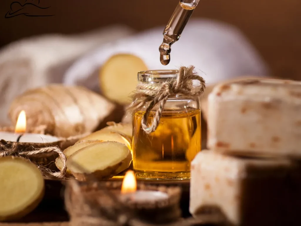hot oil massage oil for relaxing massage therapy